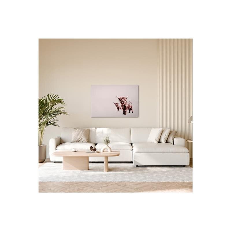 A.S. Création Leinwandbild Highland Cows