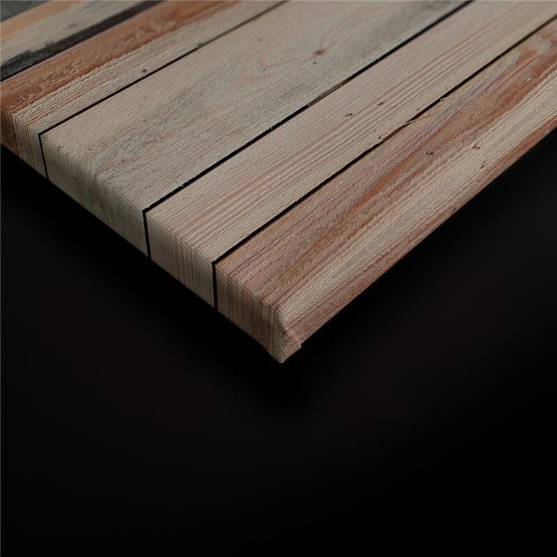 A.S. Création Leinwandbild Holzbrettbunt