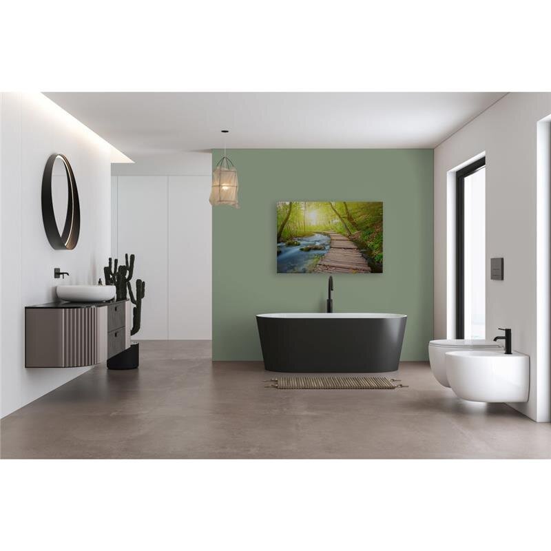 A.S. Création Leinwandbild Holzsteg