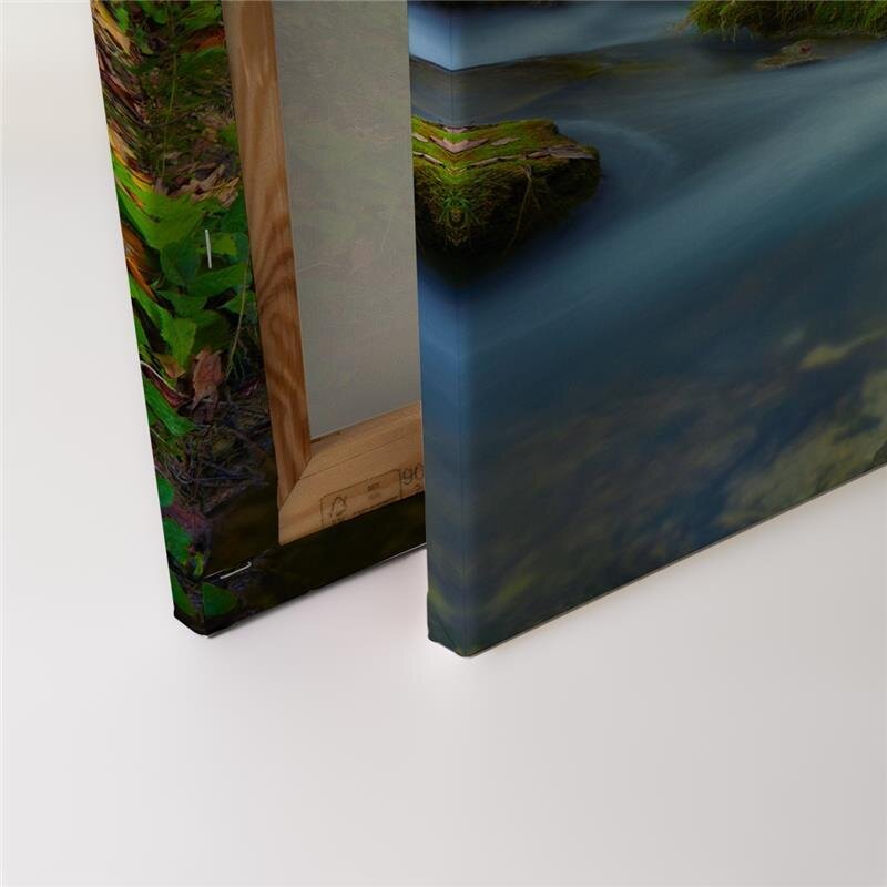 A.S. Création Leinwandbild Holzsteg