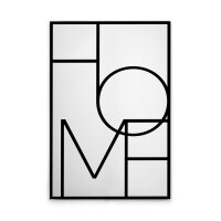 A.S. Cr&eacute;ation Leinwandbild HOME