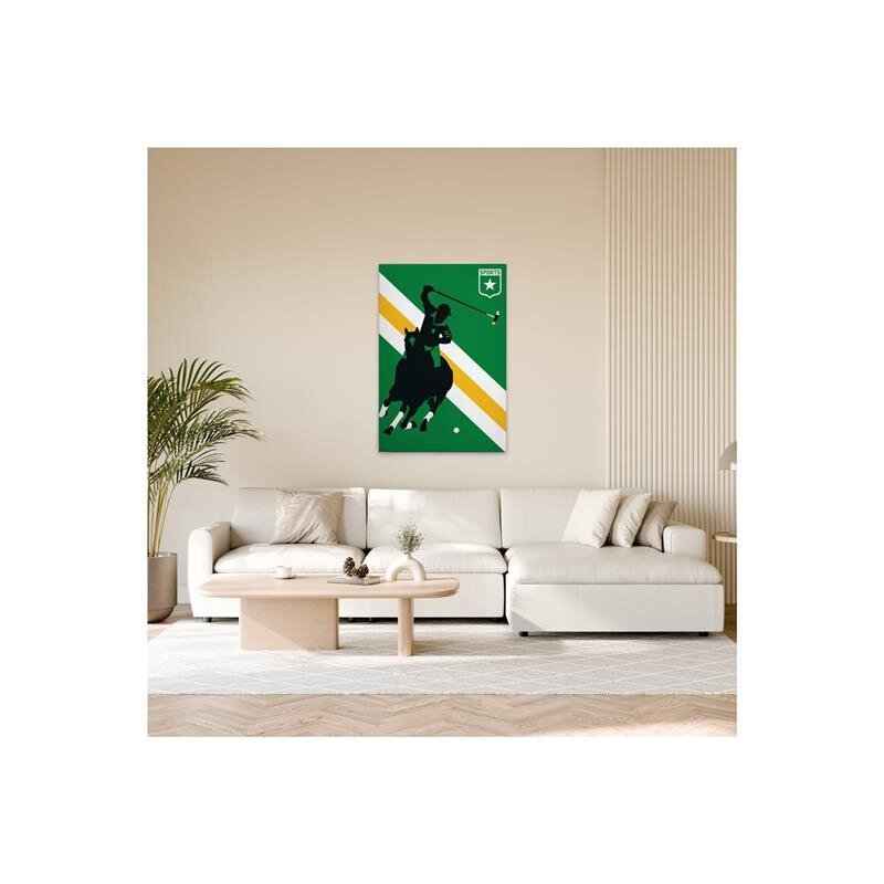 A.S. Création Leinwandbild HorsePolo