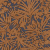 Tapete Blau, Braun Rasch Vliestapete (330335)