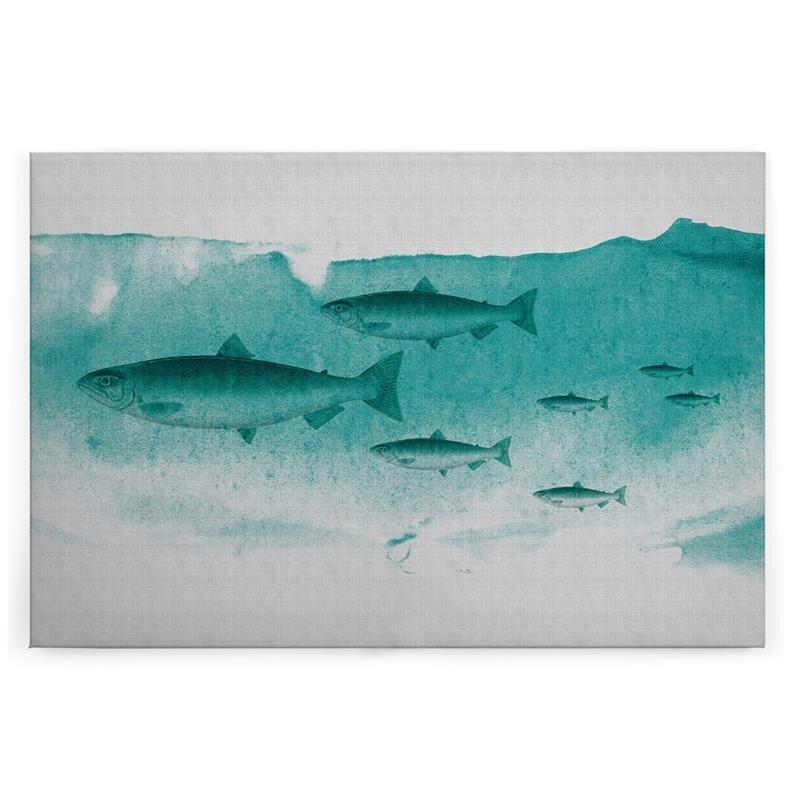 A.S. Création Leinwandbild intotheblue2