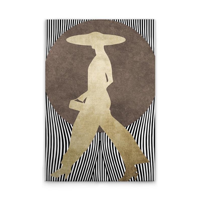 A.S. Création Leinwandbild La Madame Noir