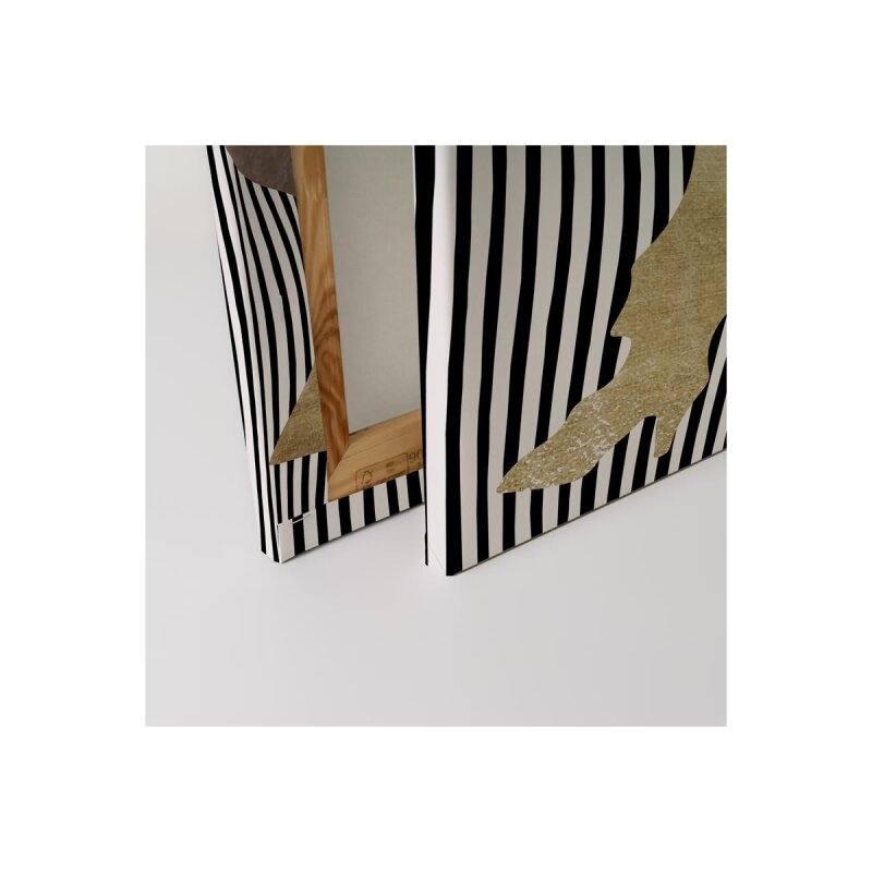 A.S. Création Leinwandbild La Madame Noir