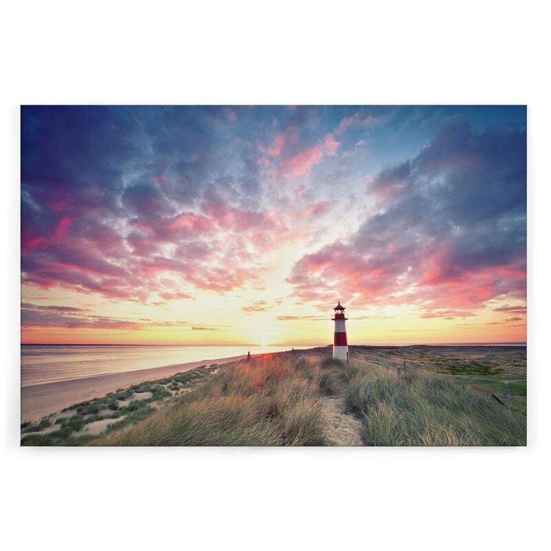 A.S. Création Leinwandbild Leuchtturm