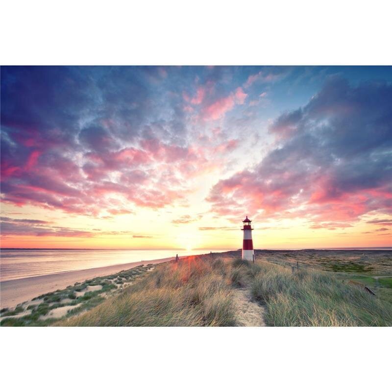 A.S. Création Leinwandbild Leuchtturm