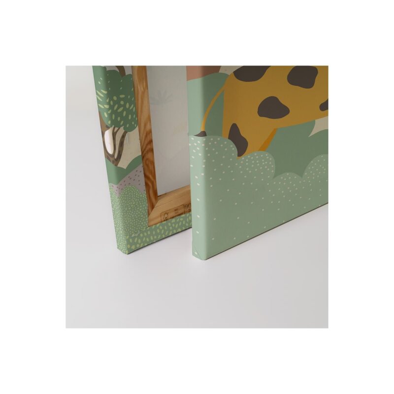 A.S. Création Leinwandbild Little Safari