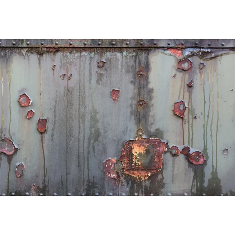 A.S. Création Leinwandbild Metallrostig