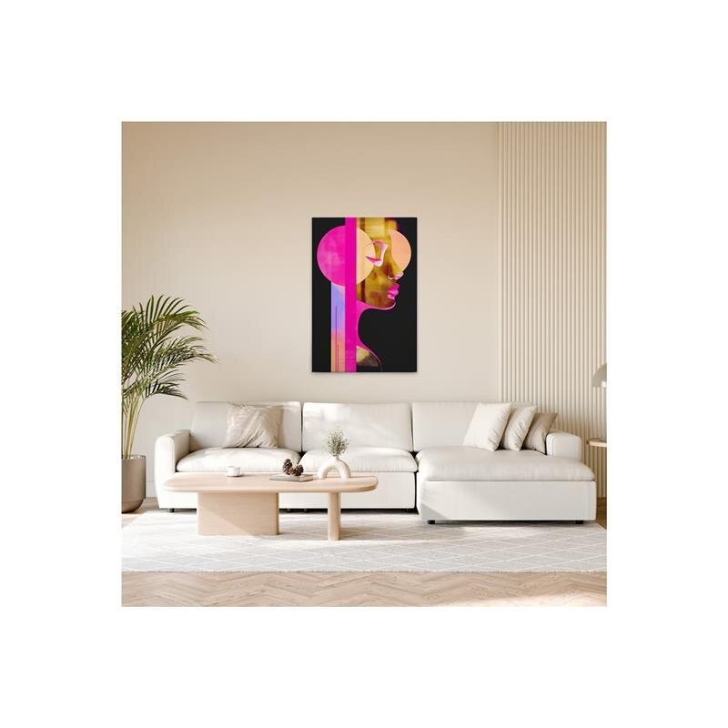 A.S. Création Leinwandbild Metropolis Neon