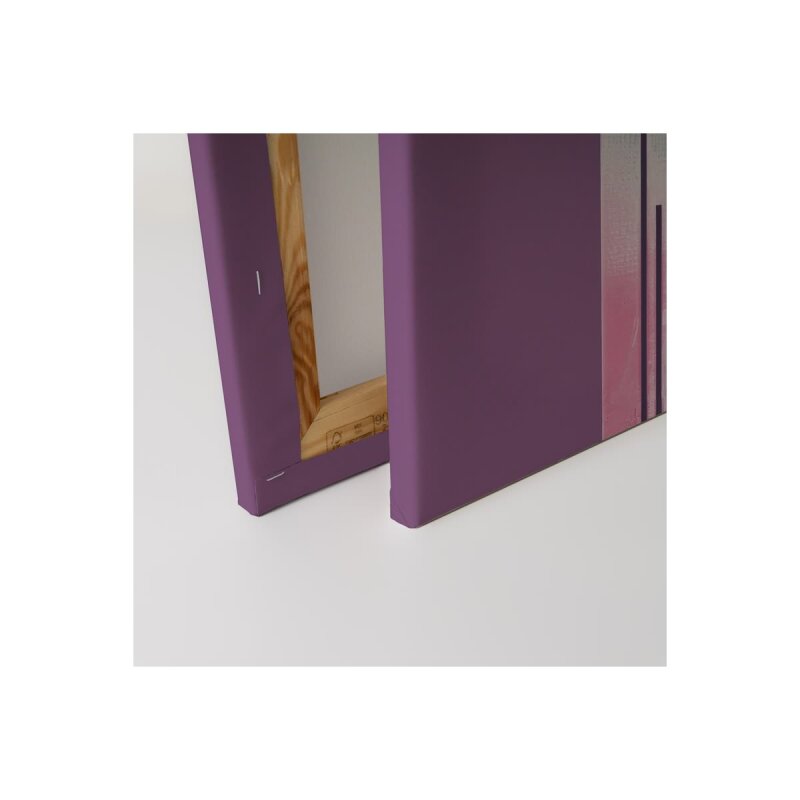 A.S. Création Leinwandbild Metropolis Plum