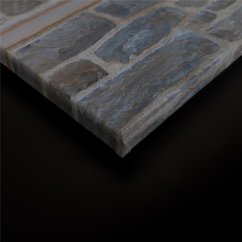 A.S. Création Leinwandbild Natursteinwand
