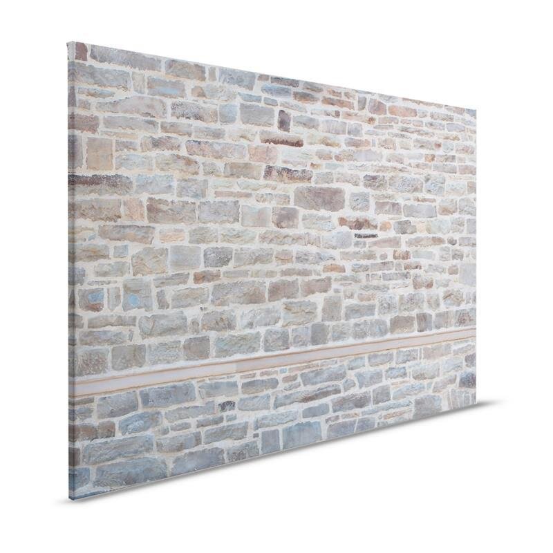 A.S. Création Leinwandbild Natursteinwand