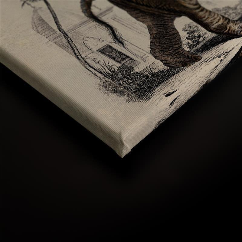 A.S. Création Leinwandbild NostalgicElefa