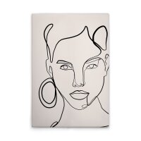 A.S. Cr&eacute;ation Leinwandbild Oneliner 2