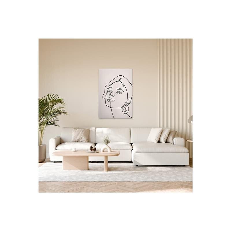 A.S. Création Leinwandbild Oneliner 3