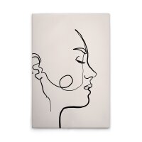 A.S. Cr&eacute;ation Leinwandbild Oneliner 4