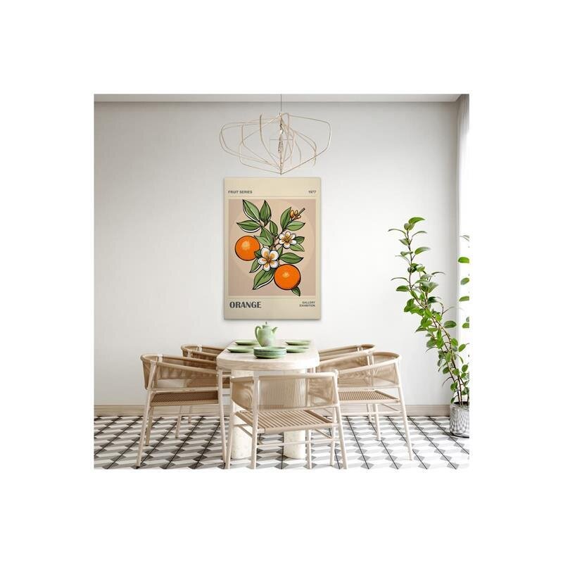 A.S. Création Leinwandbild Orange