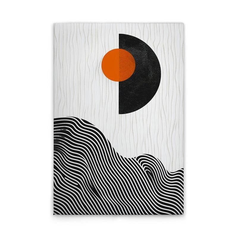 A.S. Création Leinwandbild Orange Sun