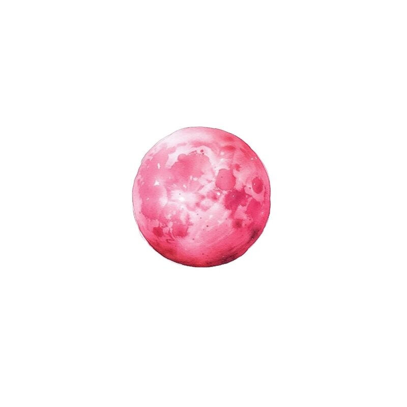 A.S. Création Leinwandbild Pink Moon