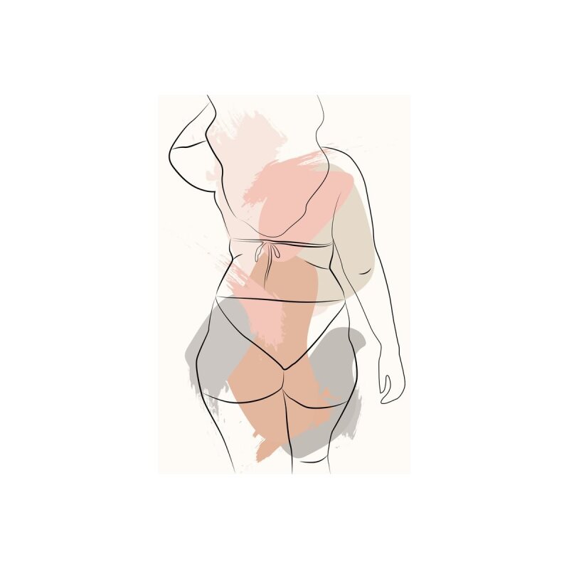 A.S. Création Leinwandbild Positivity 3