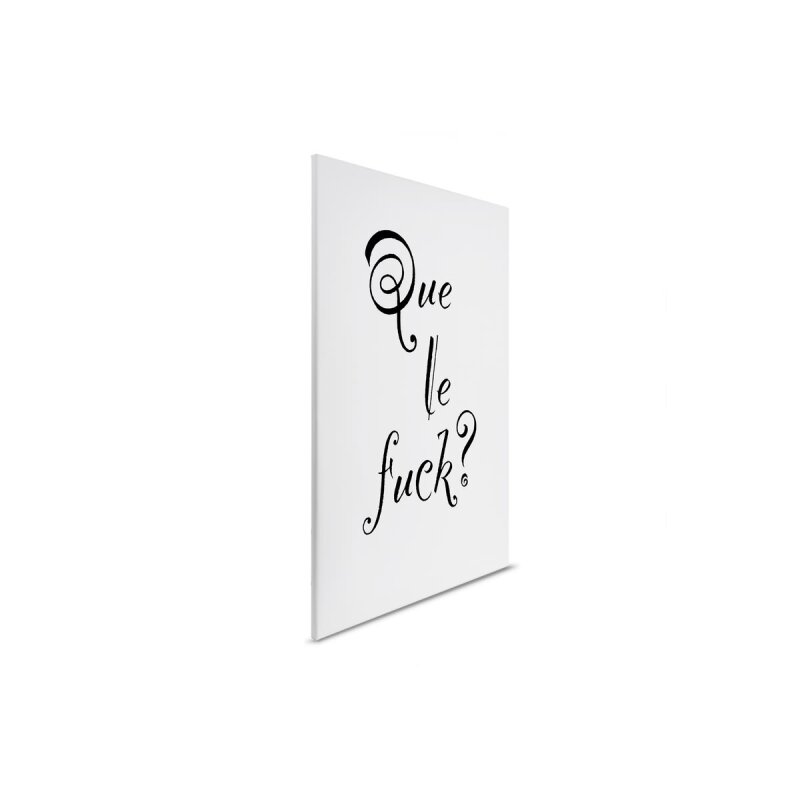 A.S. Création Leinwandbild QueLeFuck
