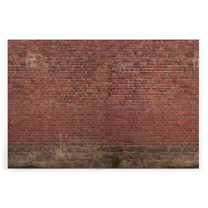 A.S. Création Leinwandbild roteSteinwand