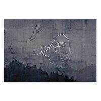 A.S. Cr&eacute;ation Leinwandbild SilverOutline