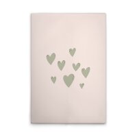 A.S. Cr&eacute;ation Leinwandbild Simple Hearts