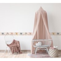 Bord&uuml;re Beige, Creme, Bunt, Rosa, Rose Marburg Vlies...