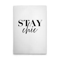 A.S. Cr&eacute;ation Leinwandbild Stay Chic