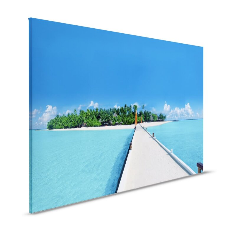 A.S. Création Leinwandbild StegzurInsel