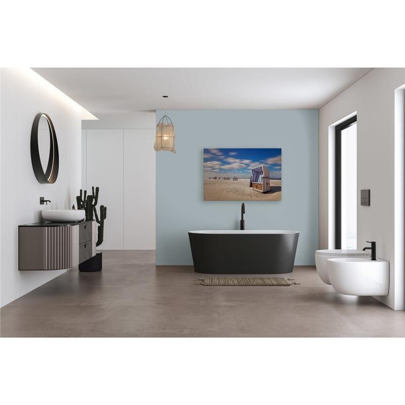 A.S. Création Leinwandbild Strandkorb