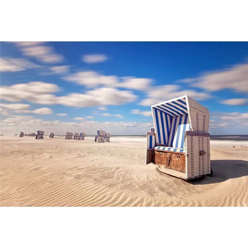 A.S. Création Leinwandbild Strandkorb