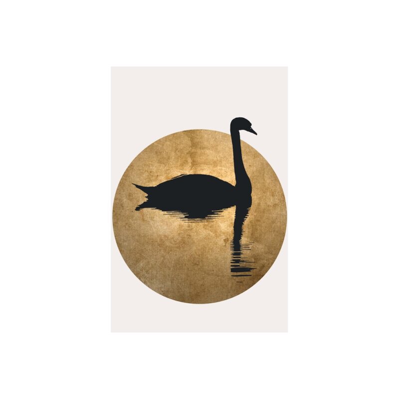 A.S. Création Leinwandbild The Swan 2