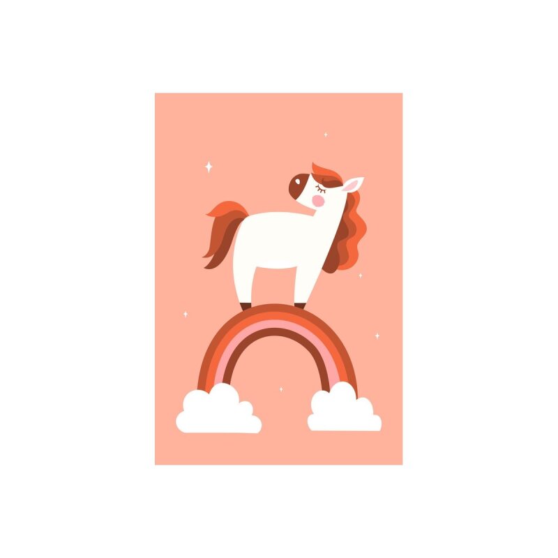 A.S. Création Leinwandbild Unicorn 2