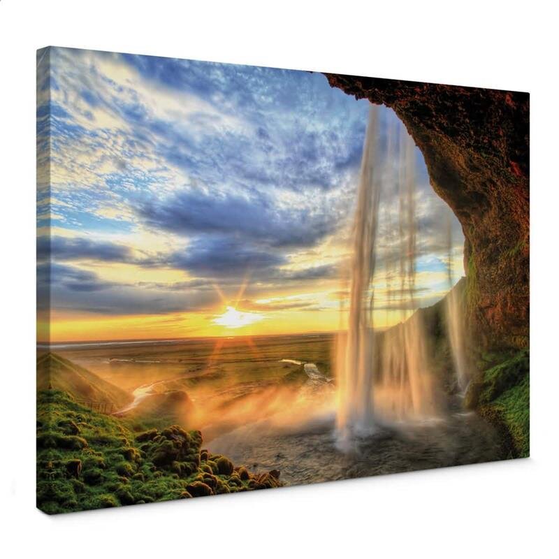 A.S. Création Leinwandbild Waterfall