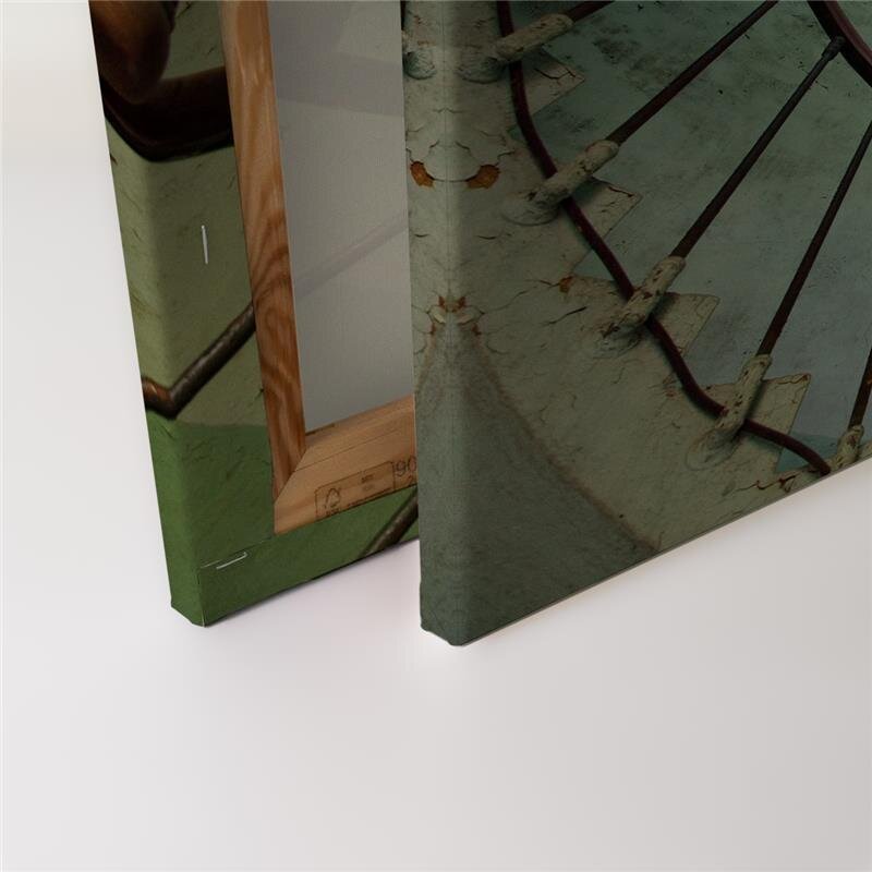 A.S. Création Leinwandbild Wendeltreppe