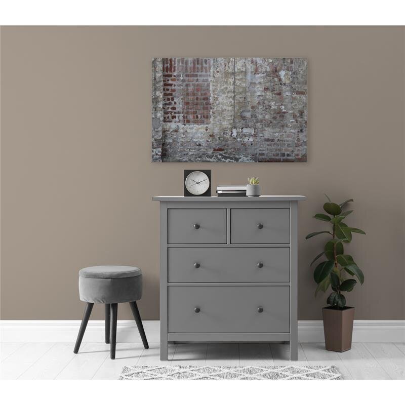 A.S. Création Leinwandbild zerstörteWand