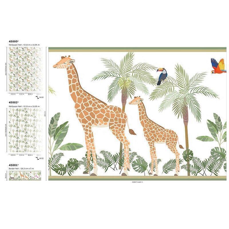 Bordüre Grün Marburg Vlies (45881)