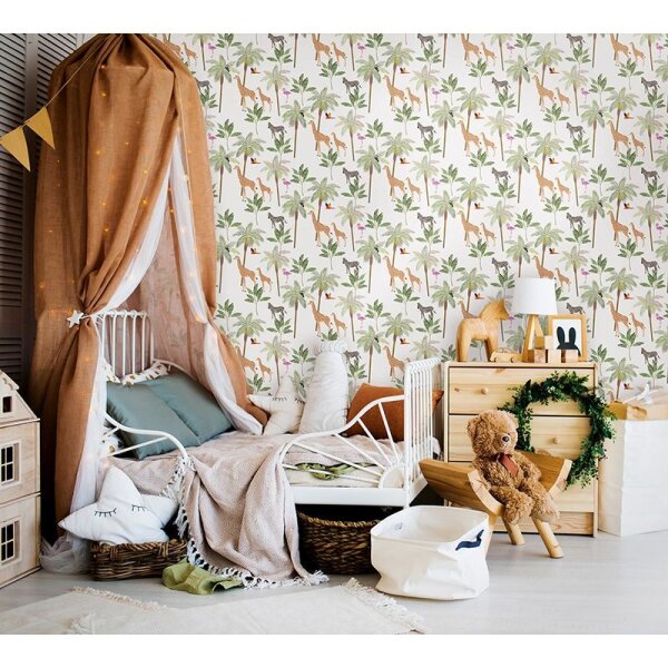 Tapete Braun, Grün Marburg Vliestapete (45880)