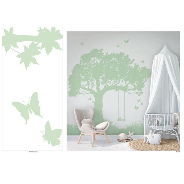 Digitaldruck-Tapete Grün Marburg (45879)