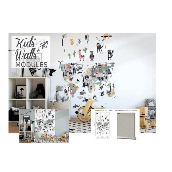 Digitaldruck-Tapete Bunt Marburg (45875)