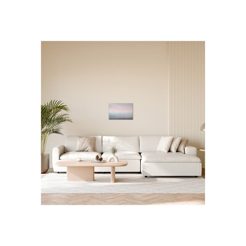 A.S. Création Leinwandbild Calm Sea Größe 45cm x 30cm