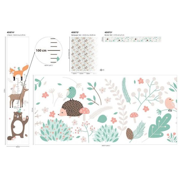 Digitaldruck-Tapete Braun Marburg (45874)