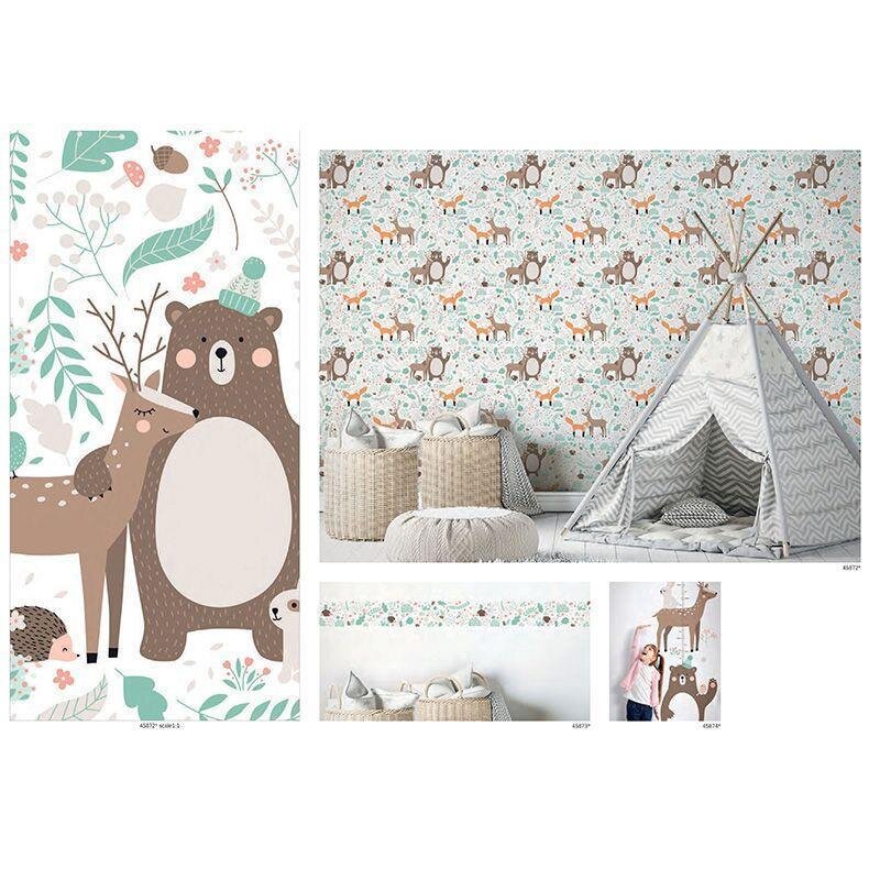 Bordüre Grün Marburg Vlies (45873)