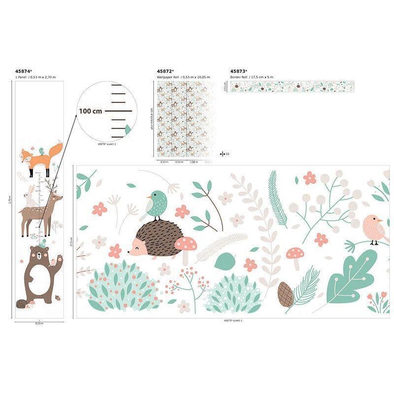 Bordüre Grün Marburg Vlies (45873)