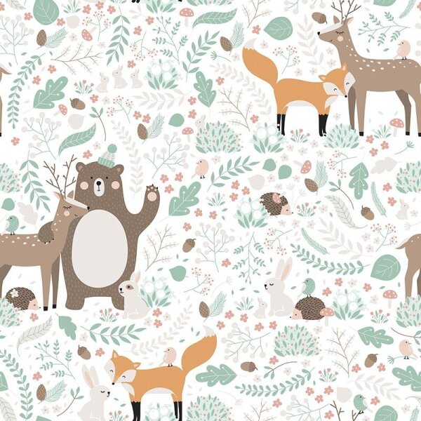 Tapete Braun, Grün Marburg Vliestapete (45872)