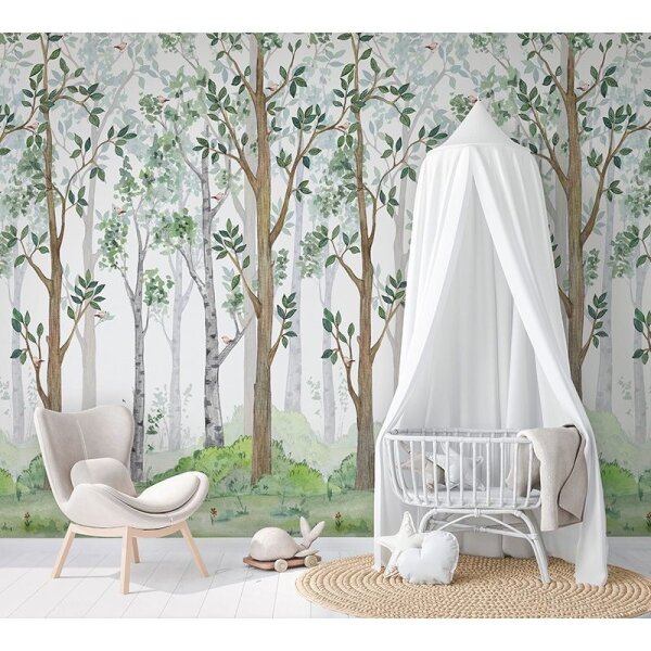 Digitaldruck-Tapete Braun, Grün Marburg (45869)